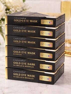 10 NEW boxes Carvenchy Gold eye masks to remove eye bags, reduce fine lines